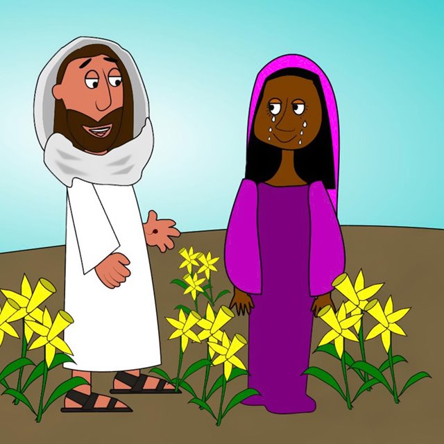 Jesus viser seg for Maria Magdalena