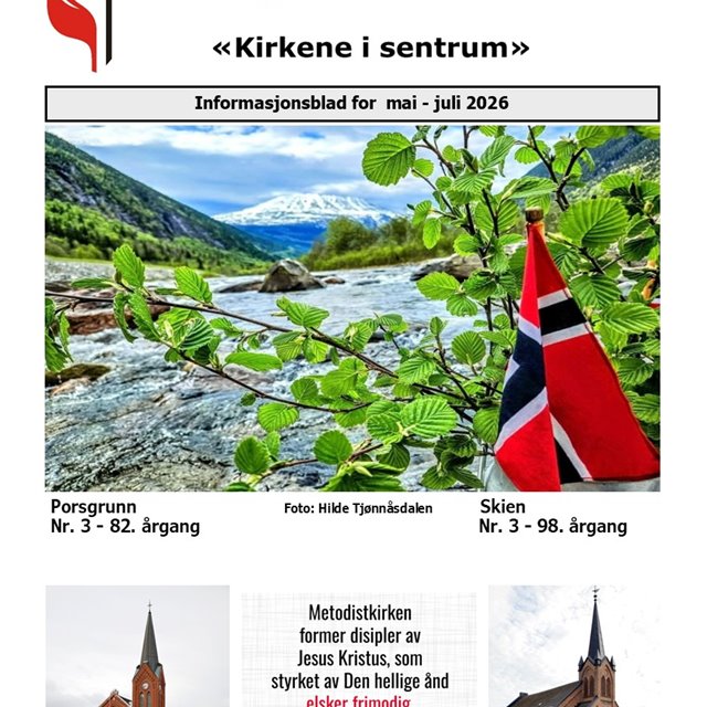 Felles menighetsblad mai-juli