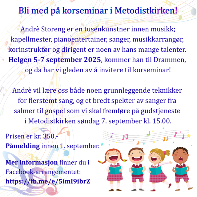 Korseminar med André Storeng 