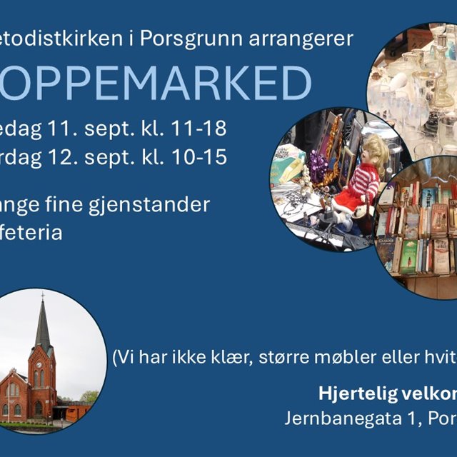 Loppemarked 11.-12. september