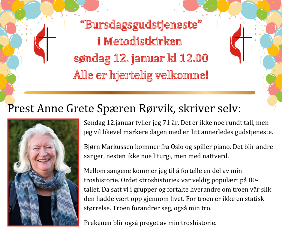 'Bursdagsgudstjeneste'