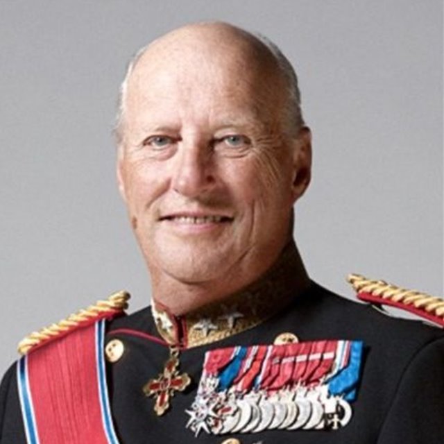 Kong Harald V har gått bort