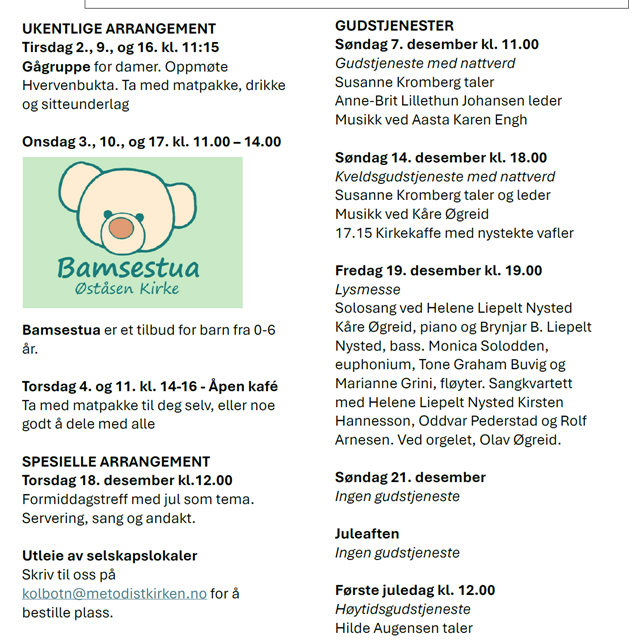 Helgenytt 28. november 2025