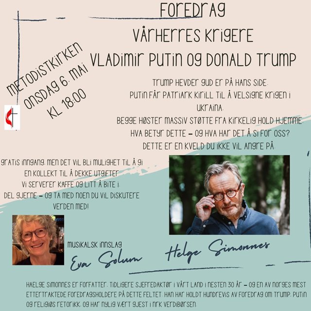 Vårherres krigere Vladimir Putin og Donald Trump