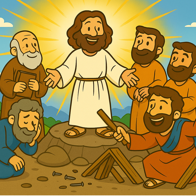 Disiplene får se Jesu herlighet