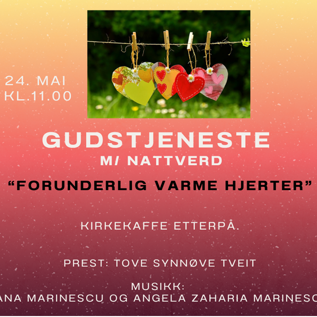 Pinsegudstjeneste m/ nattverd