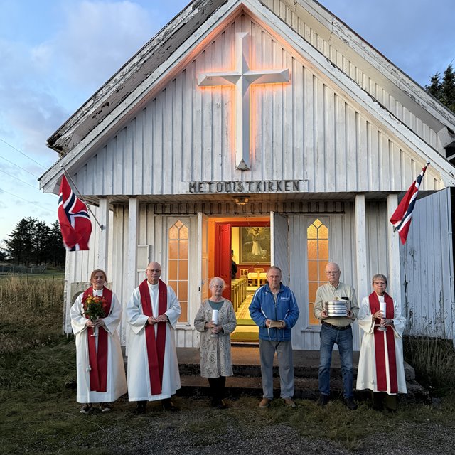 Sterk og vemodig avvigsling av Metodistkirken på Lista