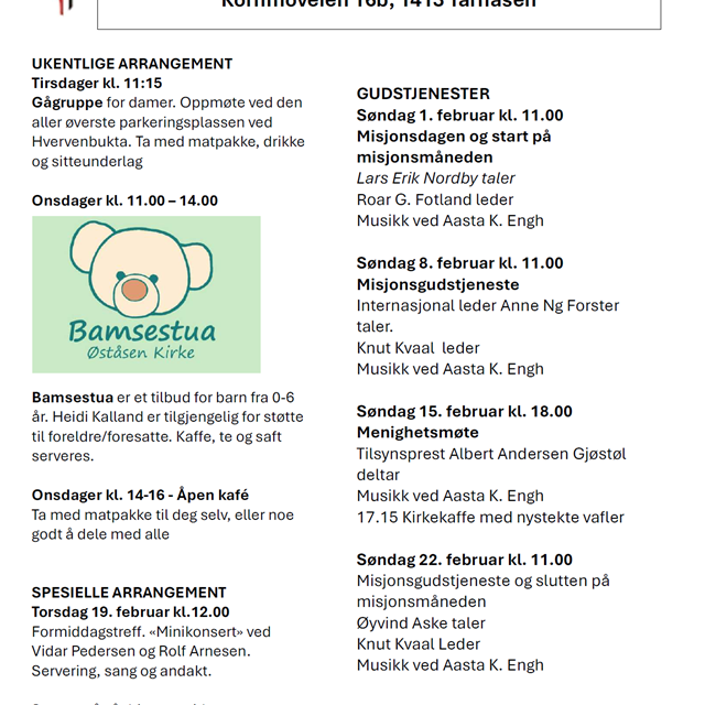 Helgenytt 29. januar 2026