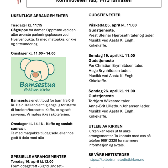 Helgenytt 10. april 2026