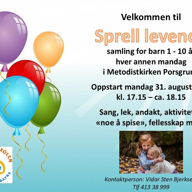 Oppstart for Sprell levende